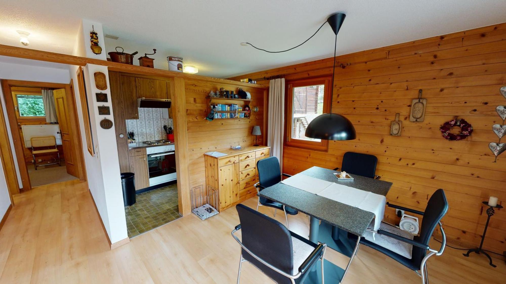 Appartement Arnika à Blatten bei Naters Chambre photo